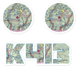 Knox County Airport (4I3) VFR Sectional Sticker Pack