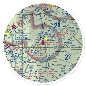 Morrow County Airport (4I9) VFR Sectional Sticker (30 mile)
