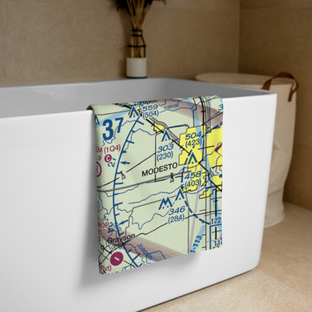 33 Strip (CA54) VFR Sectional Towel 