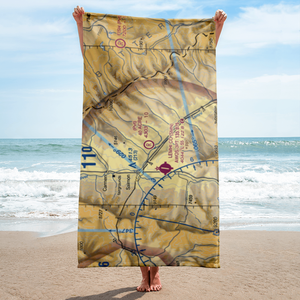 40 Acre Airstrip (ID52) VFR Sectional Towel