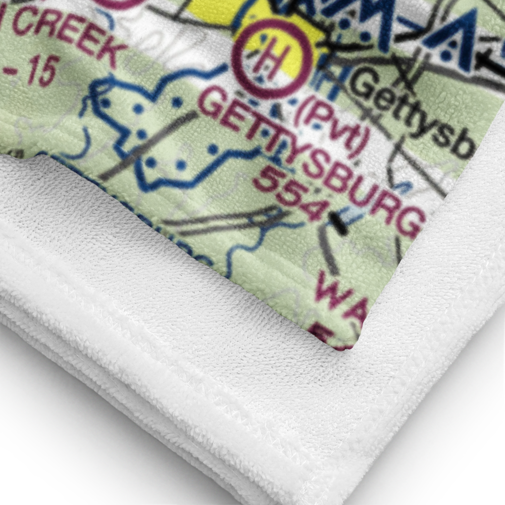 5 Lakes Airport (PA81) VFR Sectional Towel 