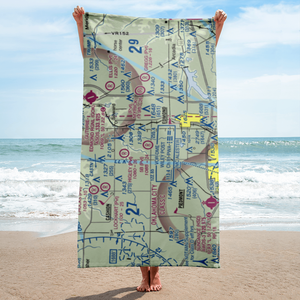 5B Ranch Airport (1OK8) VFR Sectional Towel
