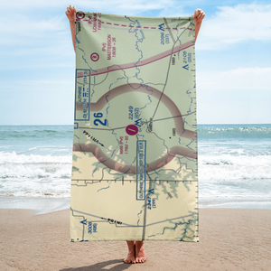 6666 Ranch Airport (6TE6) VFR Sectional Towel
