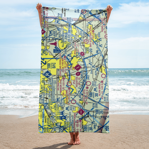 A&A Flying Service Airport (XS39) VFR Sectional Towel