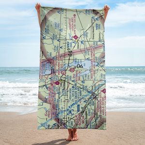 Accurate Airport (67WI) VFR Sectional Towel