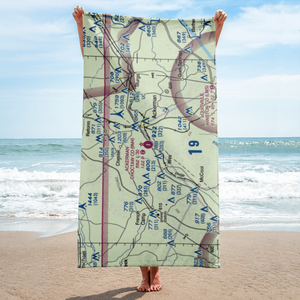 Ackerman Choctaw County Airport (9M4) VFR Sectional Towel