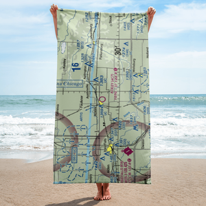Ackley Municipal Airport (4C7) VFR Sectional Towel
