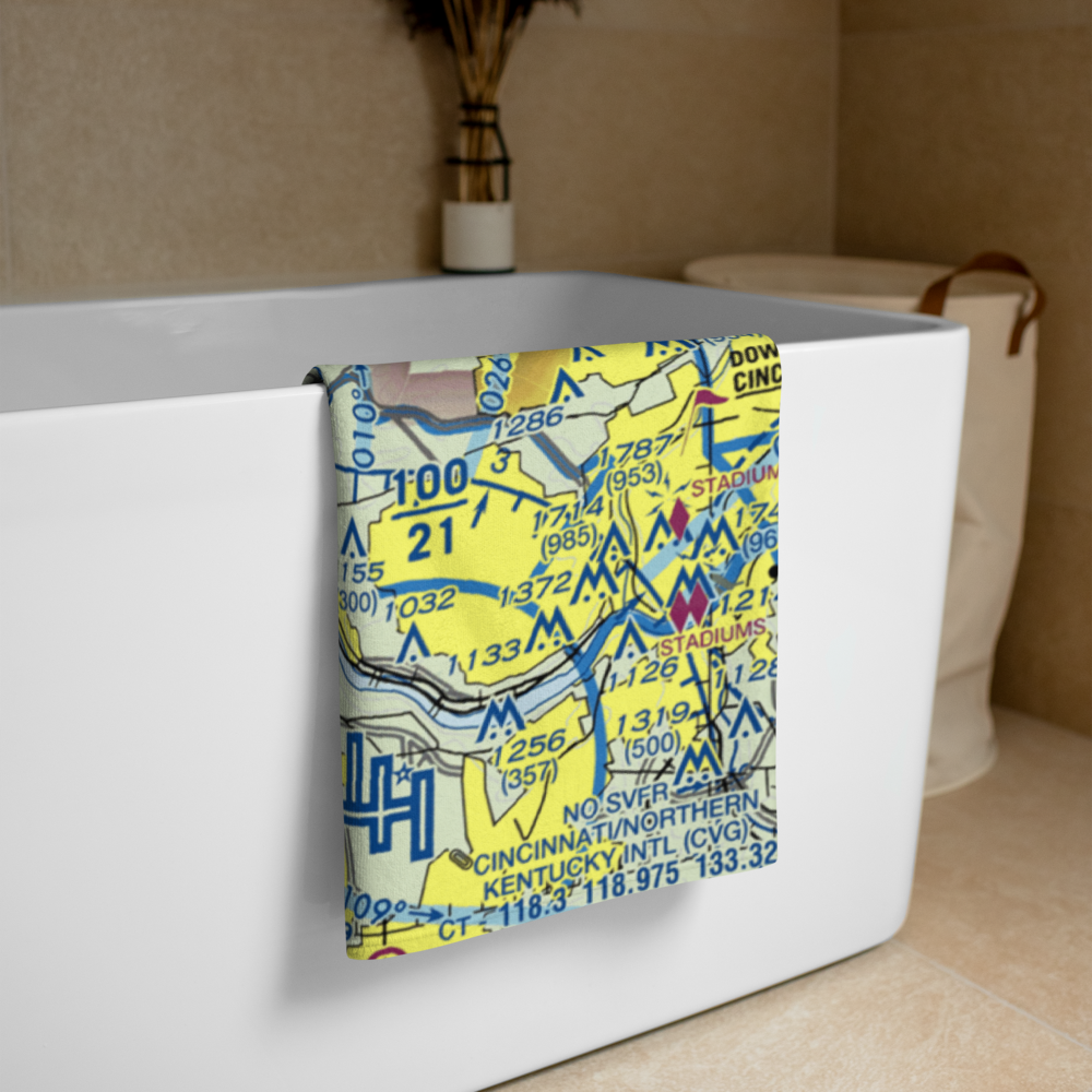 Action Airpark (I38) VFR Sectional Towel 