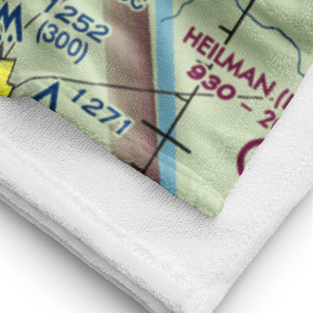 Ada Airport (0D7) VFR Sectional Towel 