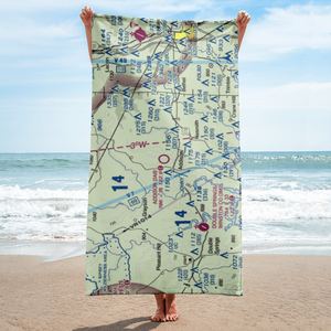 Addison Municipal Airport (2A8) VFR Sectional Towel