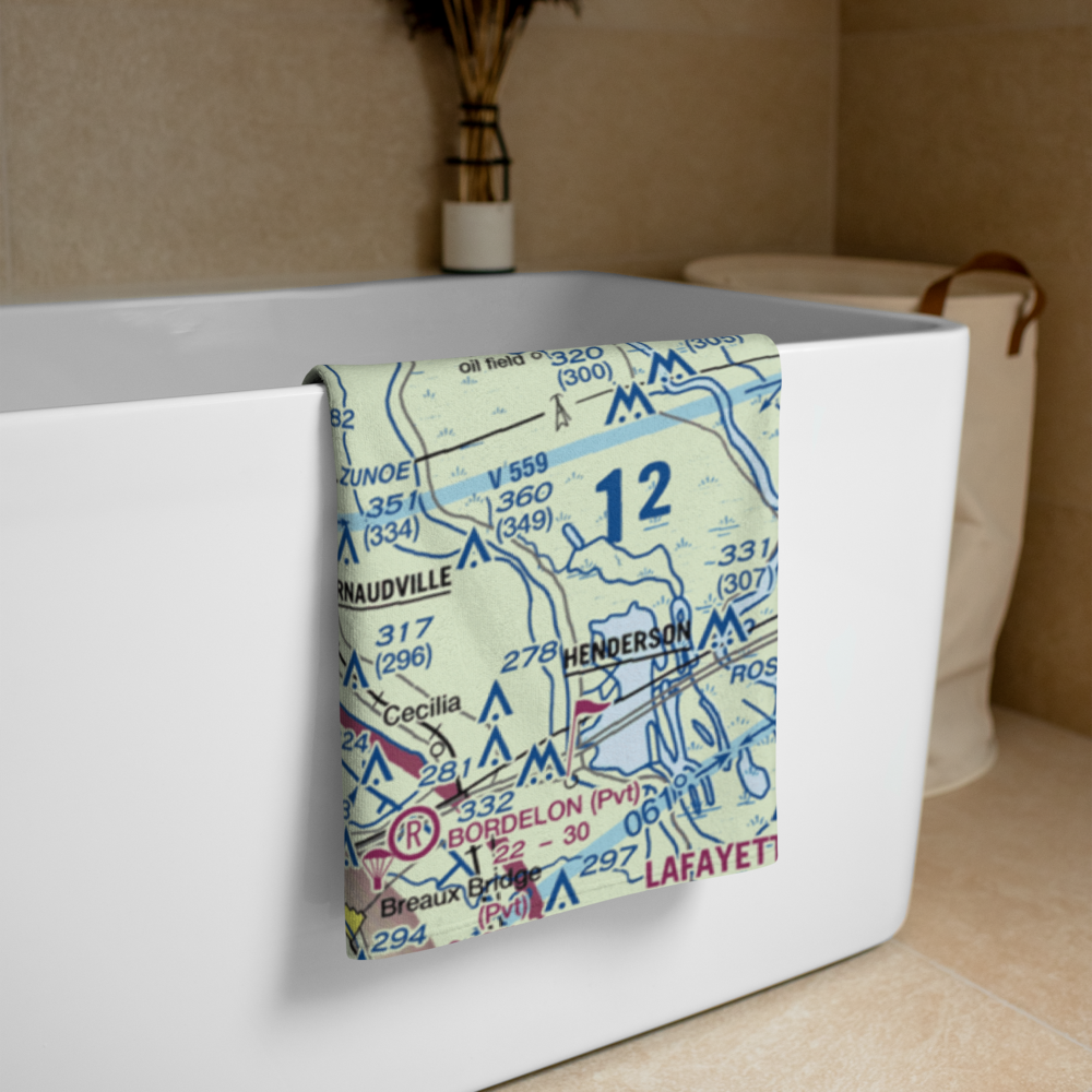 Aeleron Airport (08LS) VFR Sectional Towel 