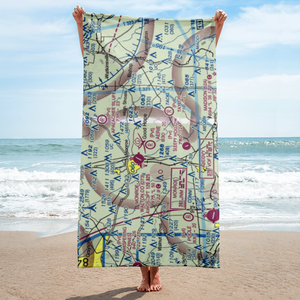 Aerie Airport (1GA9) VFR Sectional Towel