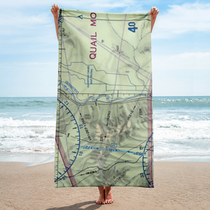 Aha-Quin Airport (1CA4) VFR Sectional Towel