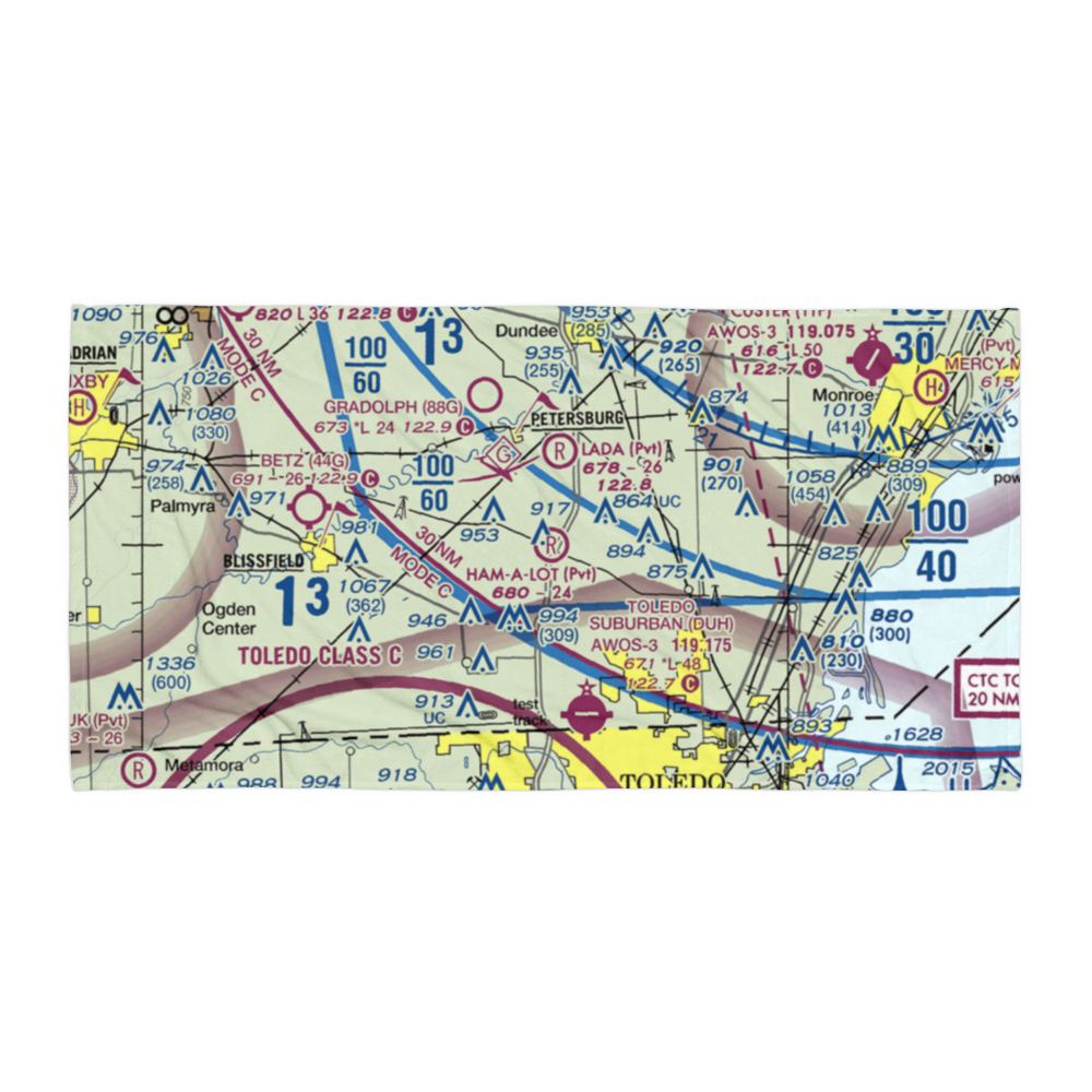 Air Rahe Airport (4MI1) VFR Sectional Towel 