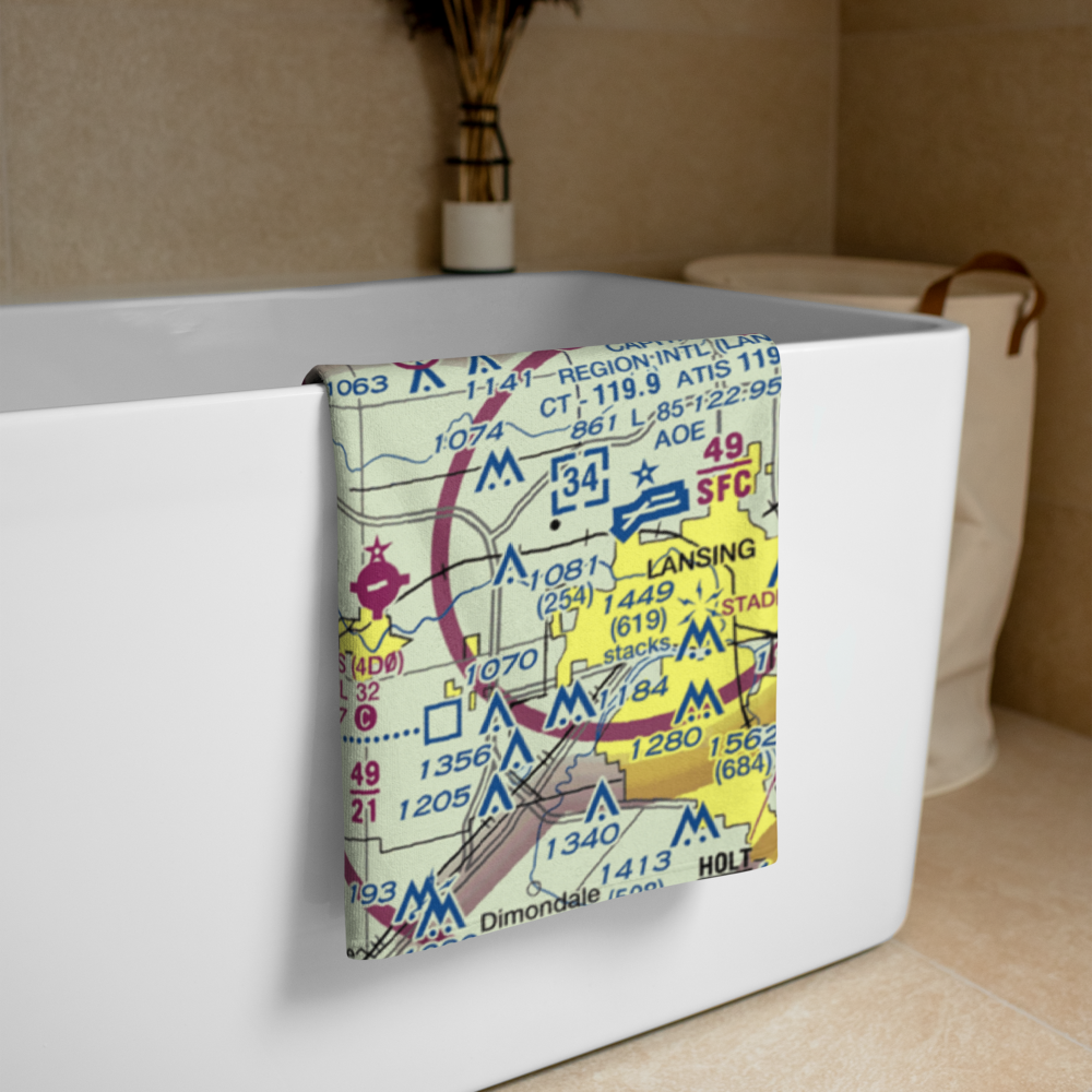 Airbatco Field (44MI) VFR Sectional Towel 