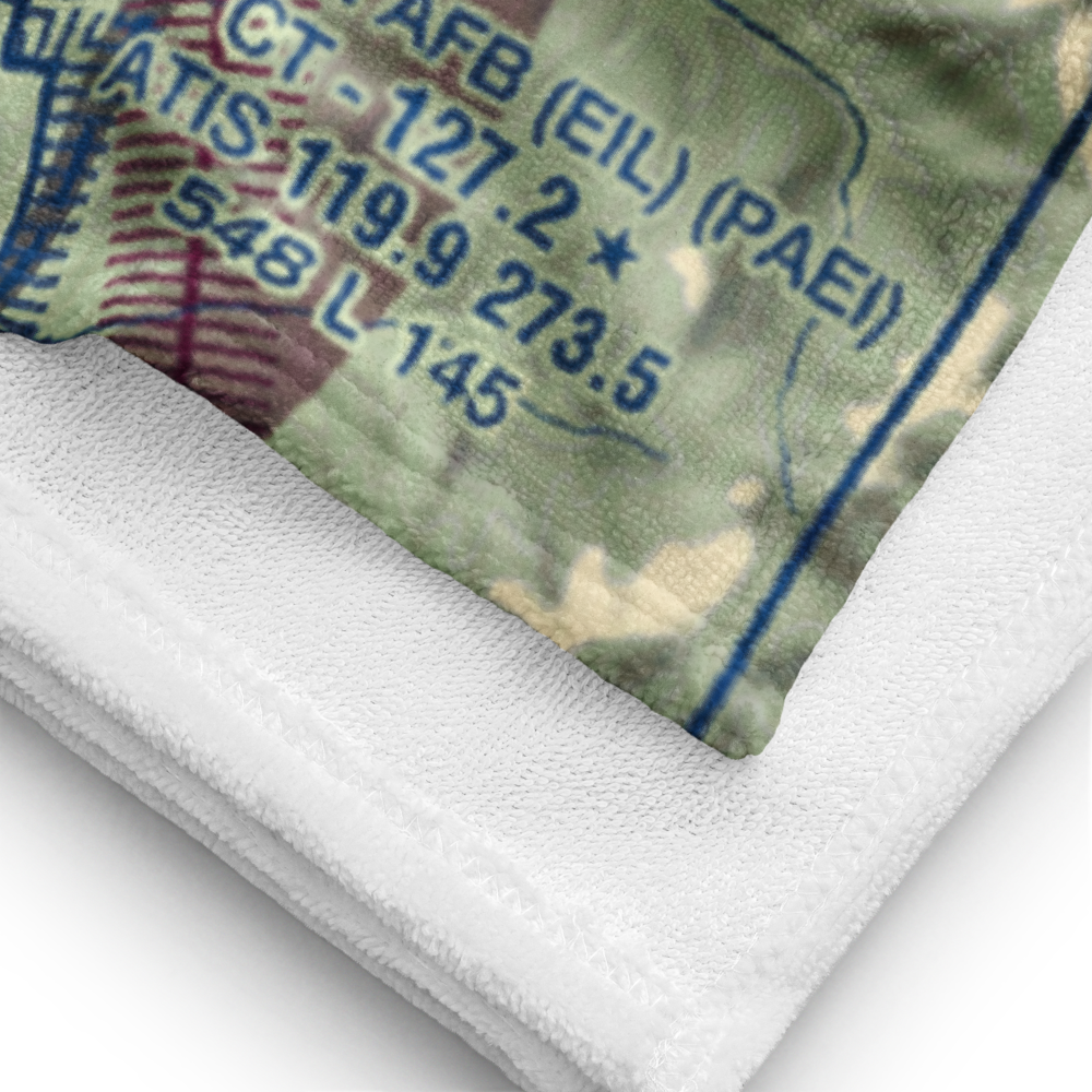 Airway Airport (5AK3) VFR Sectional Towel 