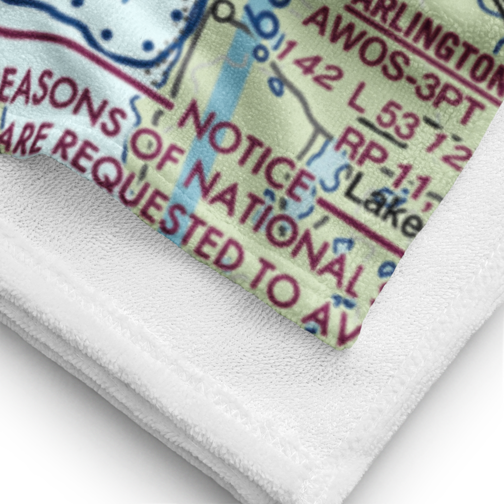 AJ Eisenberg Airport (OKH) VFR Sectional Towel 