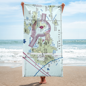 Akutan Seaplane Base (KQA) VFR Sectional Towel