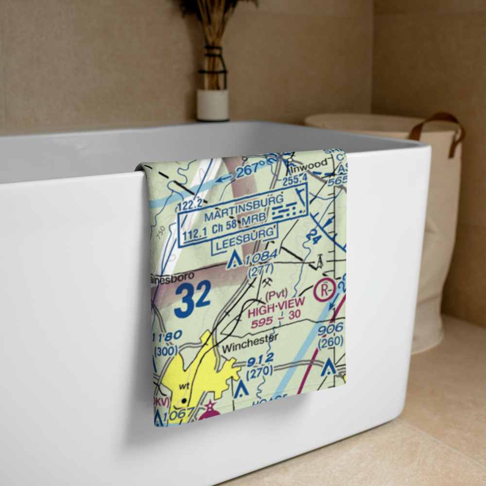 Al's Field (48VA) VFR Sectional Towel 