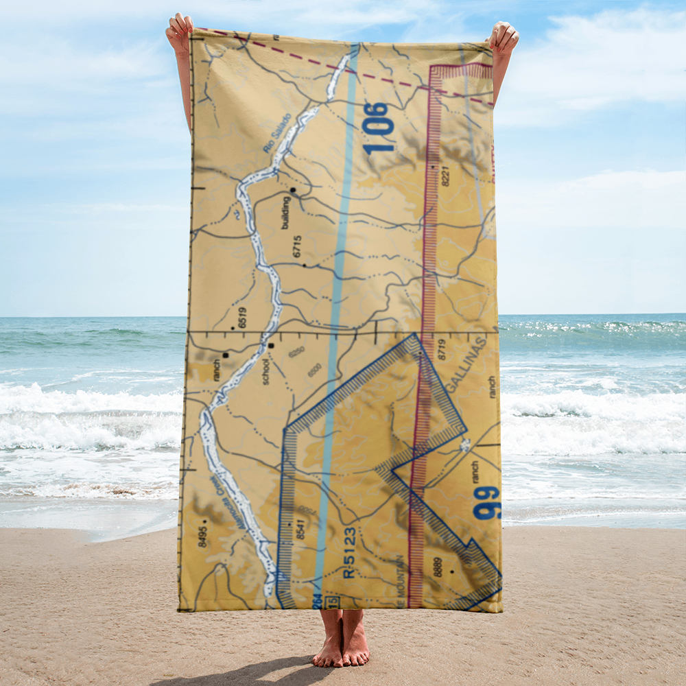 Alamo Navajo Airport (3N9) VFR Sectional Towel 