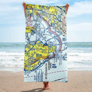 Albert Whitted Airport (SPG) VFR Sectional Towel