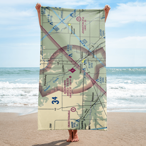 Albion Municipal Airport (BVN) VFR Sectional Towel