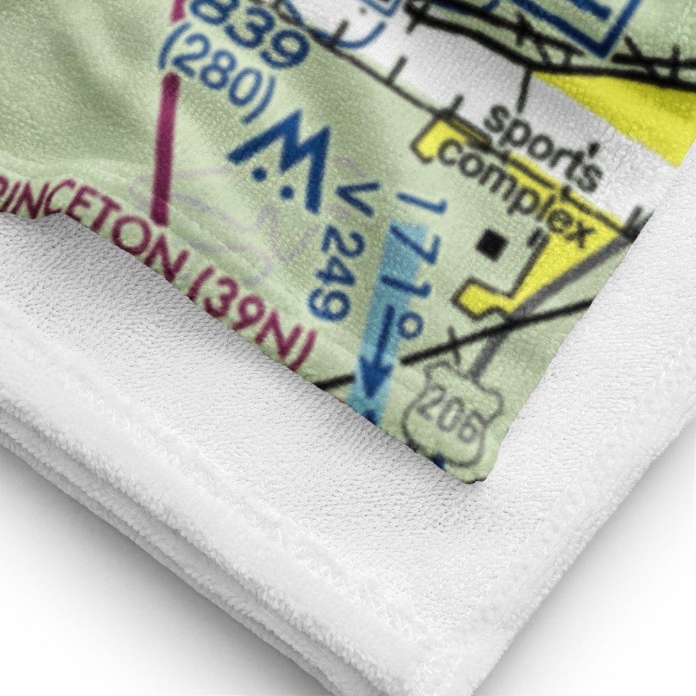Alexandria Airport (N85) VFR Sectional Towel 