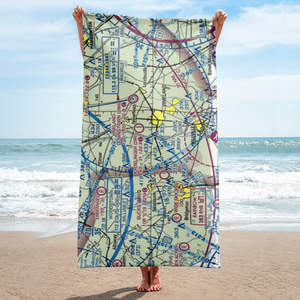 Alliance Airport (23NJ) VFR Sectional Towel