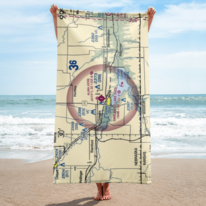 Alma Municipal Airport (4D9) VFR Sectional Towel