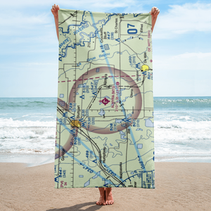 Almyra Municipal Airport (M73) VFR Sectional Towel