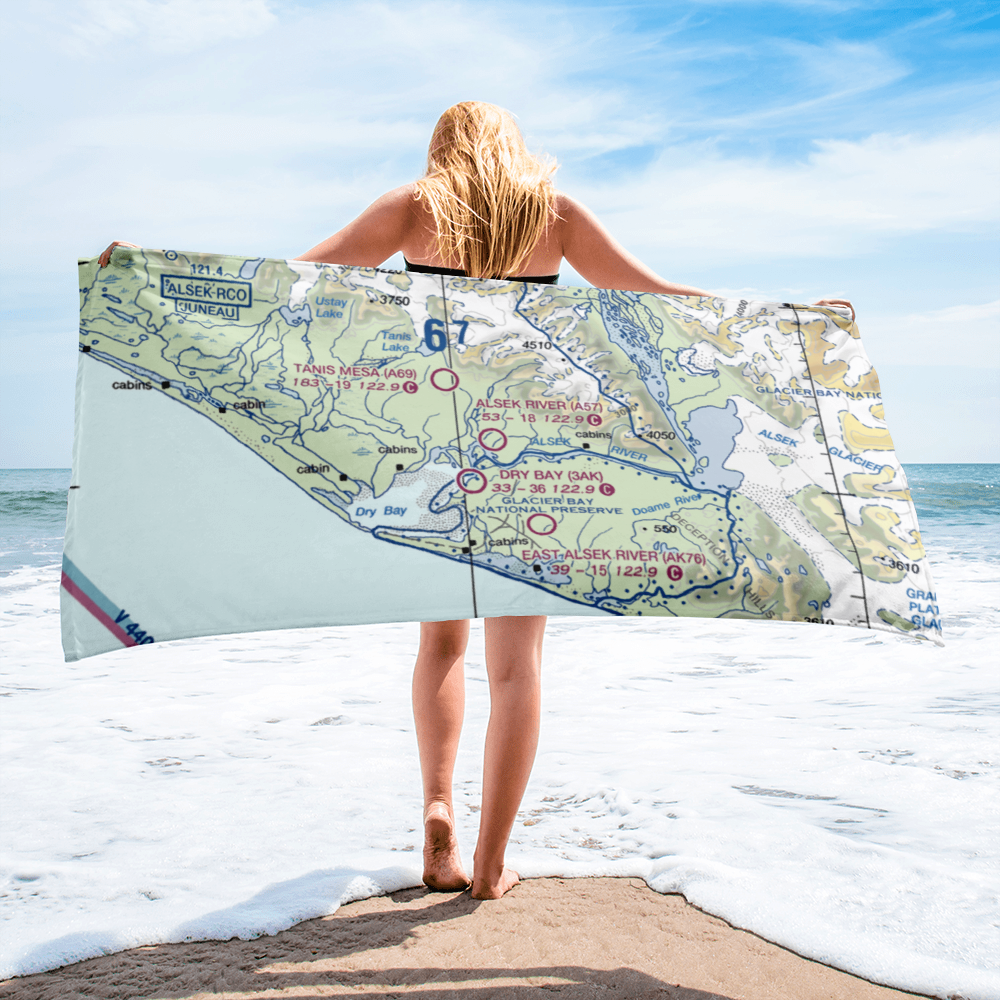 Alsek River Airport (A57) VFR Sectional Towel 