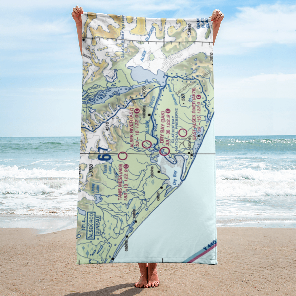 Alsek River Airport (A57) VFR Sectional Towel 