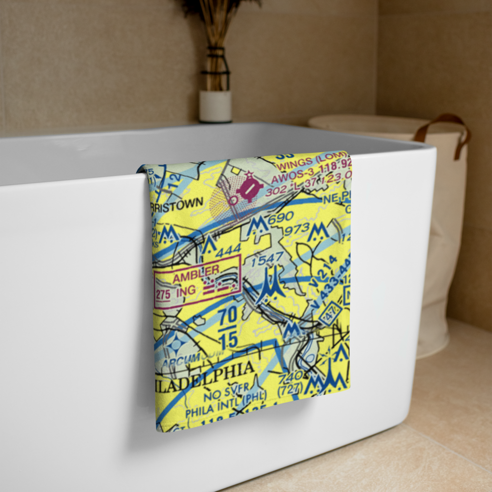 Altemose Ultralightport (PN69) VFR Sectional Towel 