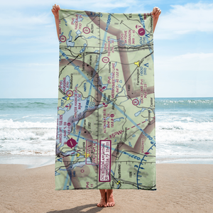 Alton Bay Seaplane Base (B18) VFR Sectional Towel