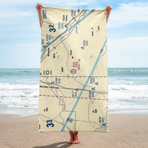 Alvie Cole Ranch Airport (64F) VFR Sectional Towel