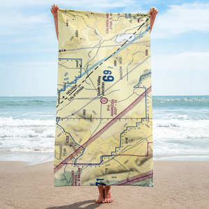 Amargosa Airport (70CL) VFR Sectional Towel