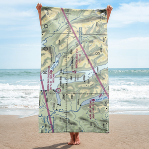 Amook Bay Seaplane Base (AOS) VFR Sectional Towel