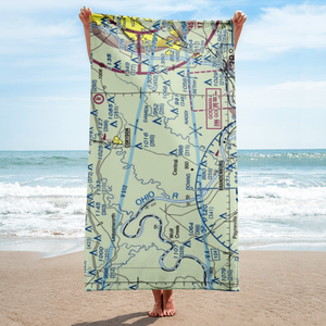 Amy Airport (1II4) VFR Sectional Towel