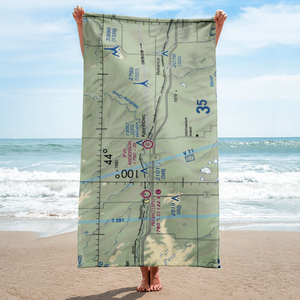 Anderson Aerial Spraying Airport (SD78) VFR Sectional Towel