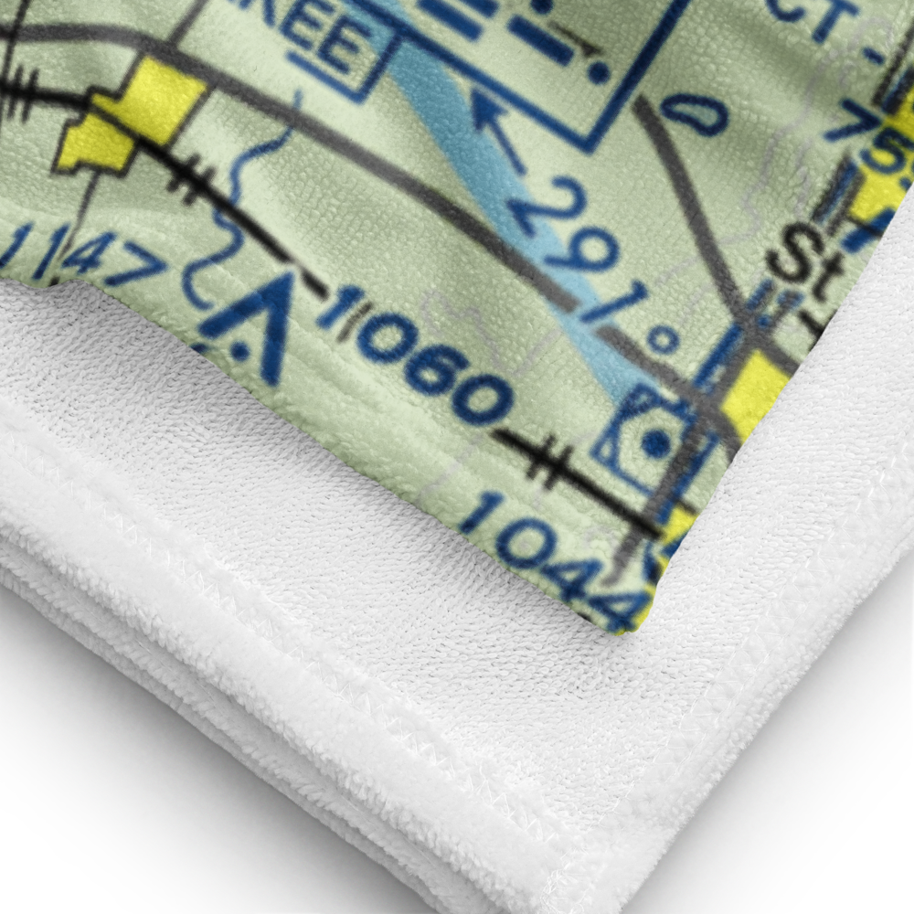 Anderson Airport (26LL) VFR Sectional Towel 