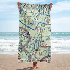 Anderson Airport (II72) VFR Sectional Towel