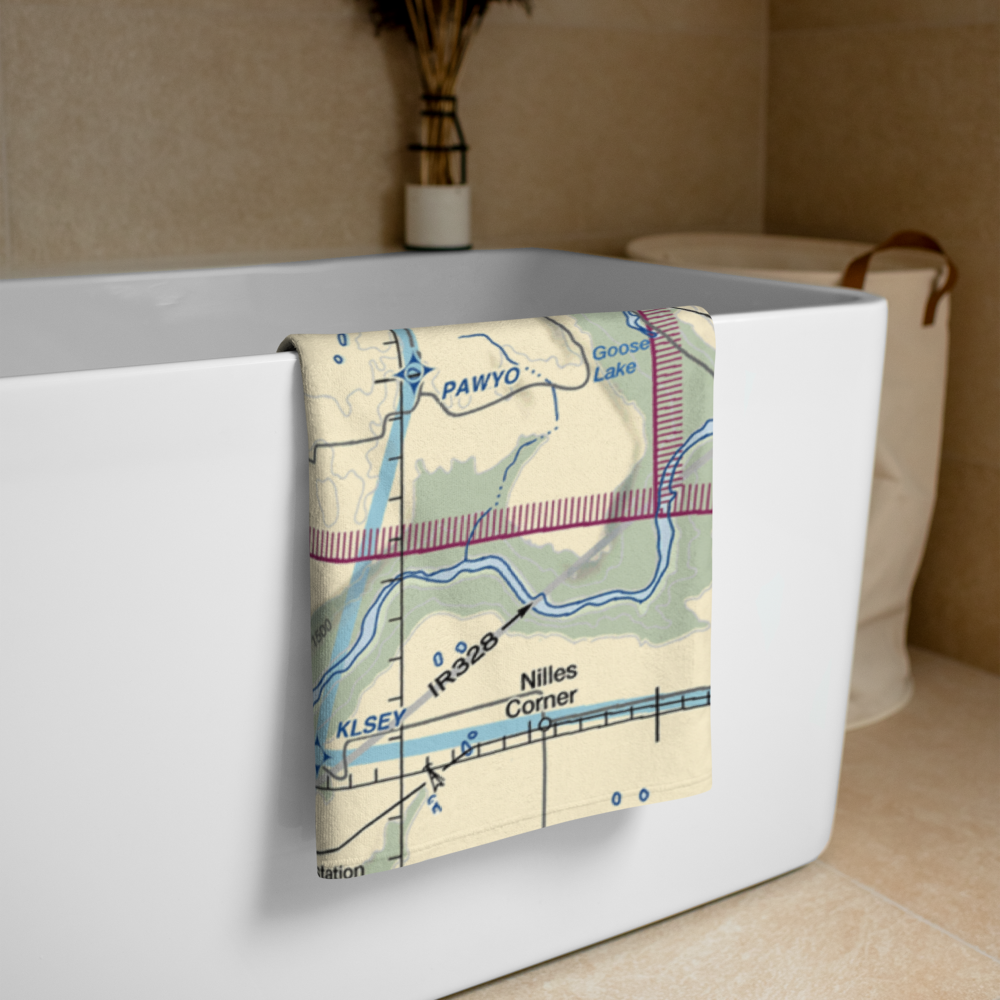 Anderson Field (S97) VFR Sectional Towel 