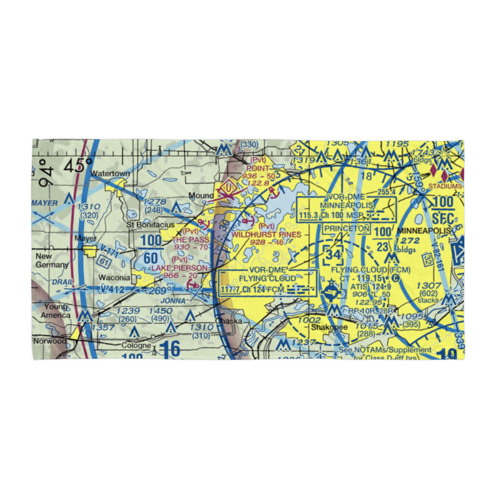 Andings Landing Seaplane Base (MY23) VFR Sectional Towel 