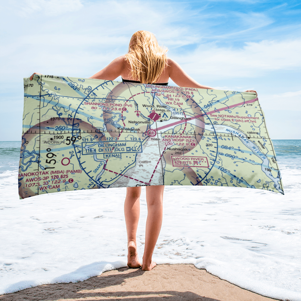 Ans Hospital Heliport (5Z4) VFR Sectional Towel 