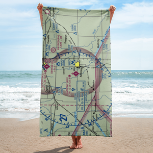 Anthony Municipal Airport (ANY) VFR Sectional Towel