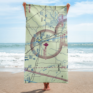 Antlers Municipal Airport (80F) VFR Sectional Towel