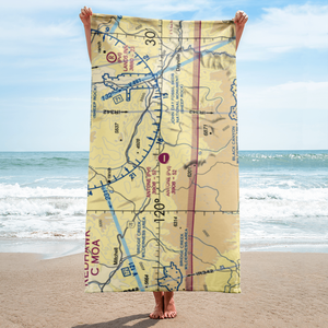 Antone Ranch Airport (64OG) VFR Sectional Towel