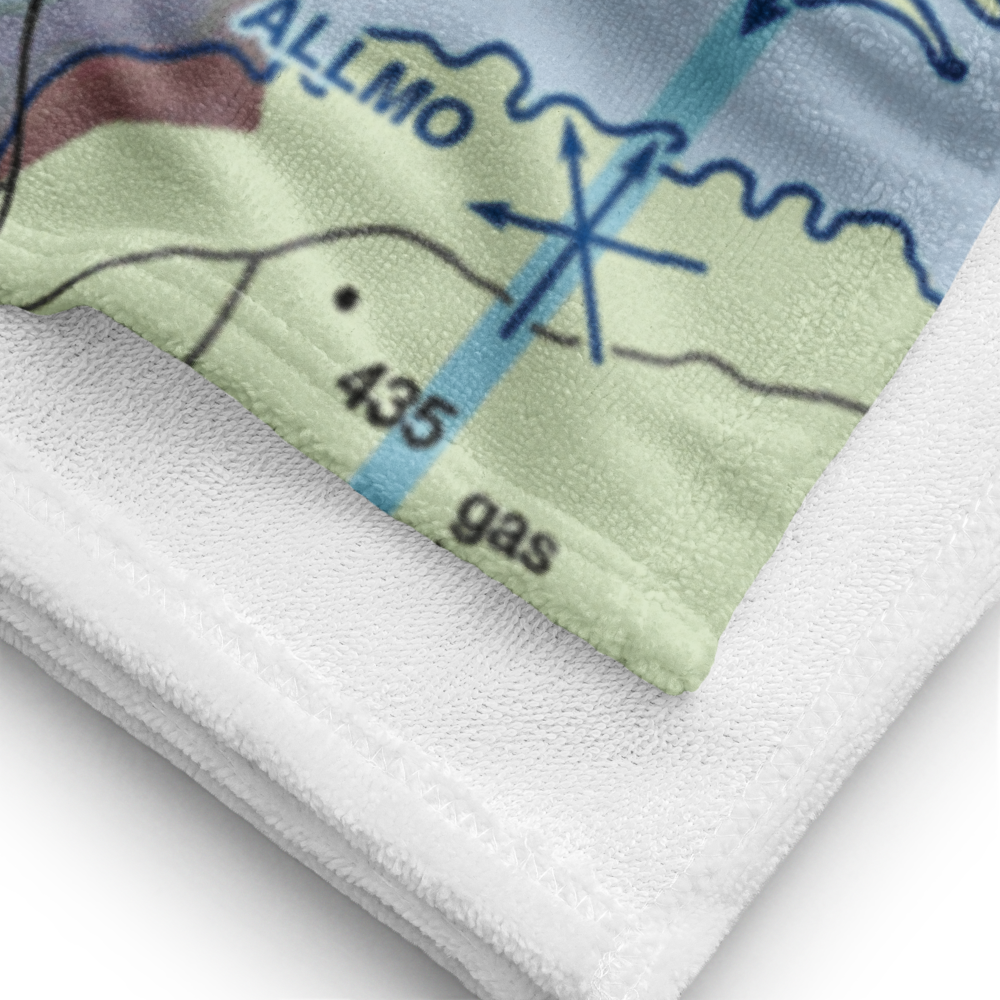 Anxiety Aerodrome (TA05) VFR Sectional Towel 