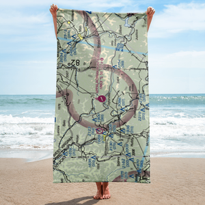 Appalachian Regional Airport (EBD) VFR Sectional Towel