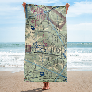 Ardell Flying Field (VT59) VFR Sectional Towel